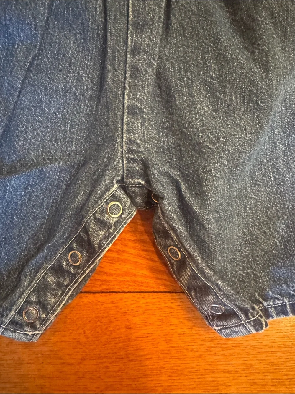 Vintage OshKosh B'Gosh Denim Overalls 0-3M EUC Made in USA Vestbak